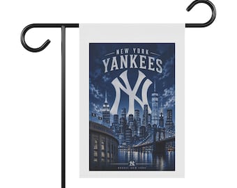 New York Yankees Skyline Garden Banner