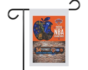 2026 NY Knick Championship Lawn Flag