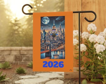 New York Knicks Skyline Garden Banner | House Flag