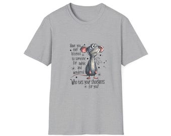 Whimsical Mouse T-Shirt | Funny Tee