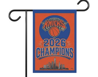 NY Knicks 2026 Champions Garden Flag