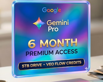 Acceso a Gemini Pro AI durante 6 meses / Almacenamiento de 5 TB, Veo 3 y Nano Banana Pro