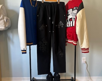 Black Chrome Hearts Pants