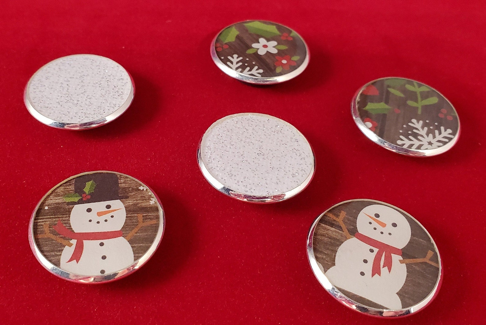 Holiday Set of Six Etsy