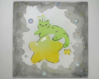 Miniaturowy obraz przedstawiający obcego kota