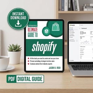 Shopify ultieme gids pdf: digitale gids voor ondernemers door Jason R. Rich | Direct downloaden
