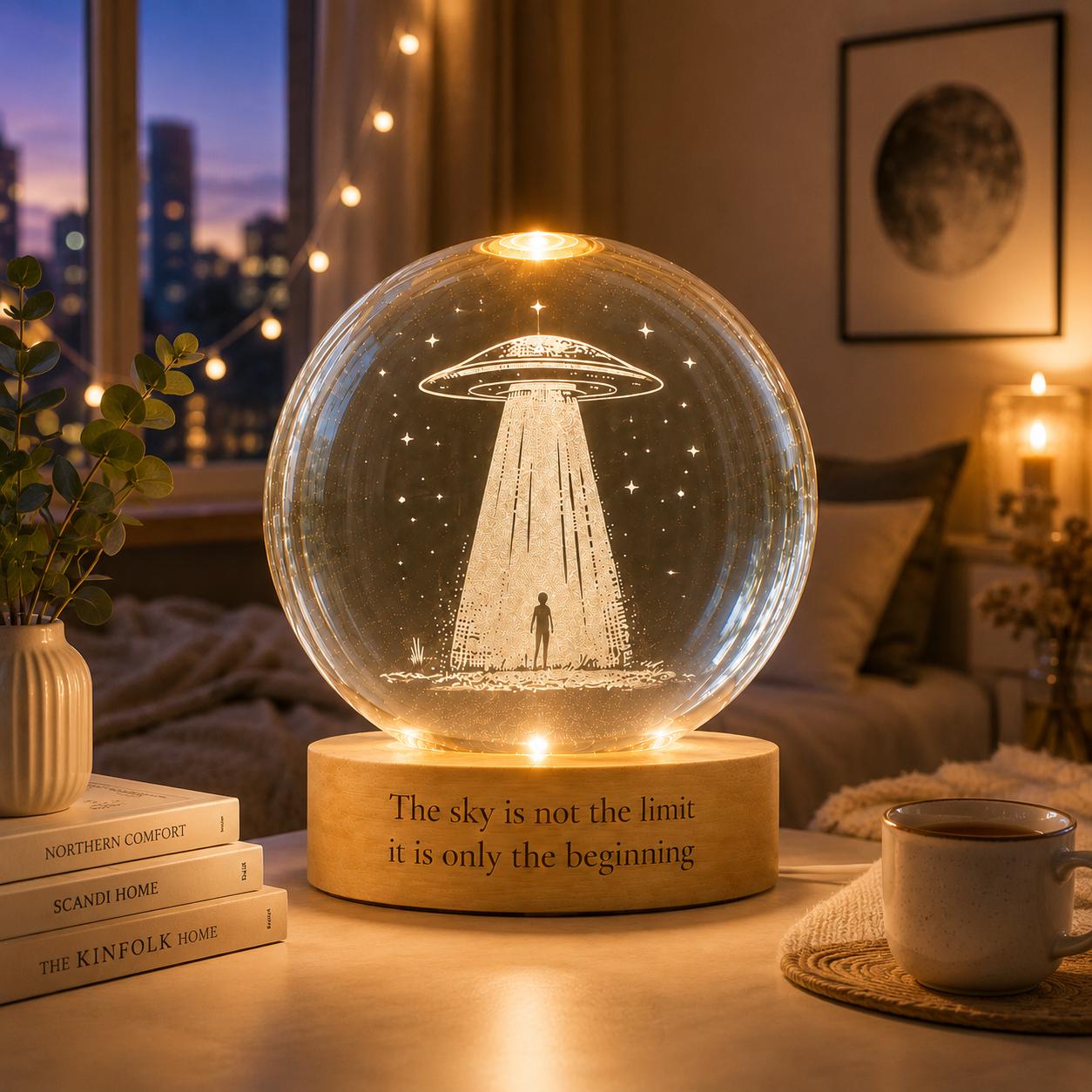 アブダクションUFO型 ランプ 牛のフィギュア付き Ufo cow lamp - Etsy 日本