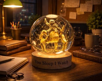 Rocky the Alien And Grace Figurines, Project Hail Mary Merch, Crystal Ball Night Light, Book Lover Gifts, Gift For Movie Fan, Sci-fi Lovers