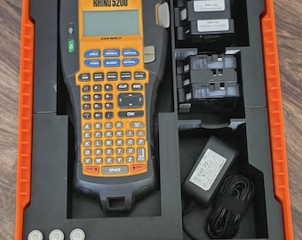 Custom Klein MODbox Rhino 5200 Label Maker Insert