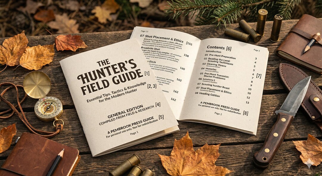 Hunt Guide Hunter's Field Guide | Deer, Elk, Turkey Hunting Tips (PDF Download) - Etsy