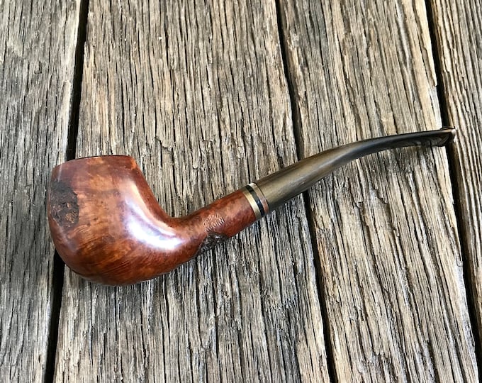 Jobey Briar Wood Tobacco Pipe Vintage Pipe Jobey Pipe Acorn Made In