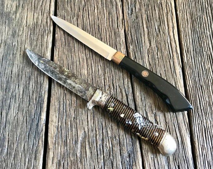 Vintage Imperial Fixed Blade Knife and Carvel Hall by Briddell Etsy