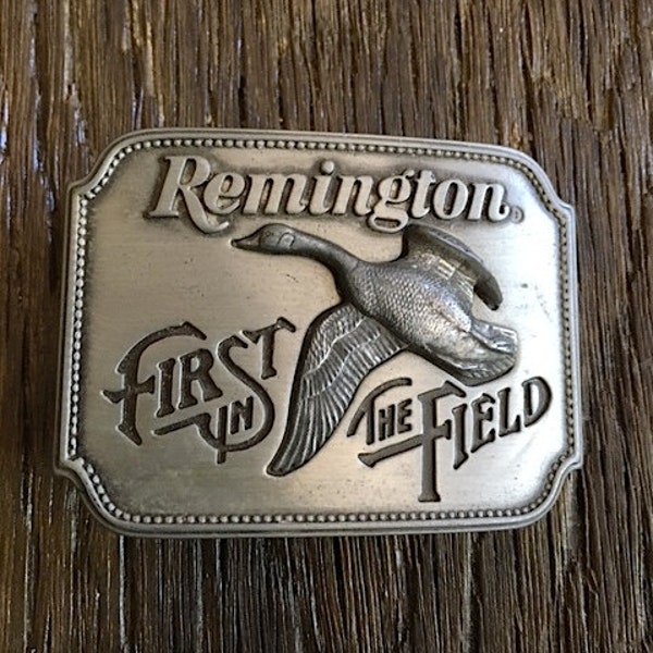 Remington Belt Buckle Remington Ammo Canada Goose Belt Buckle By Sid Bell Remington Arms Company Duck Belt Buckle First In The Field