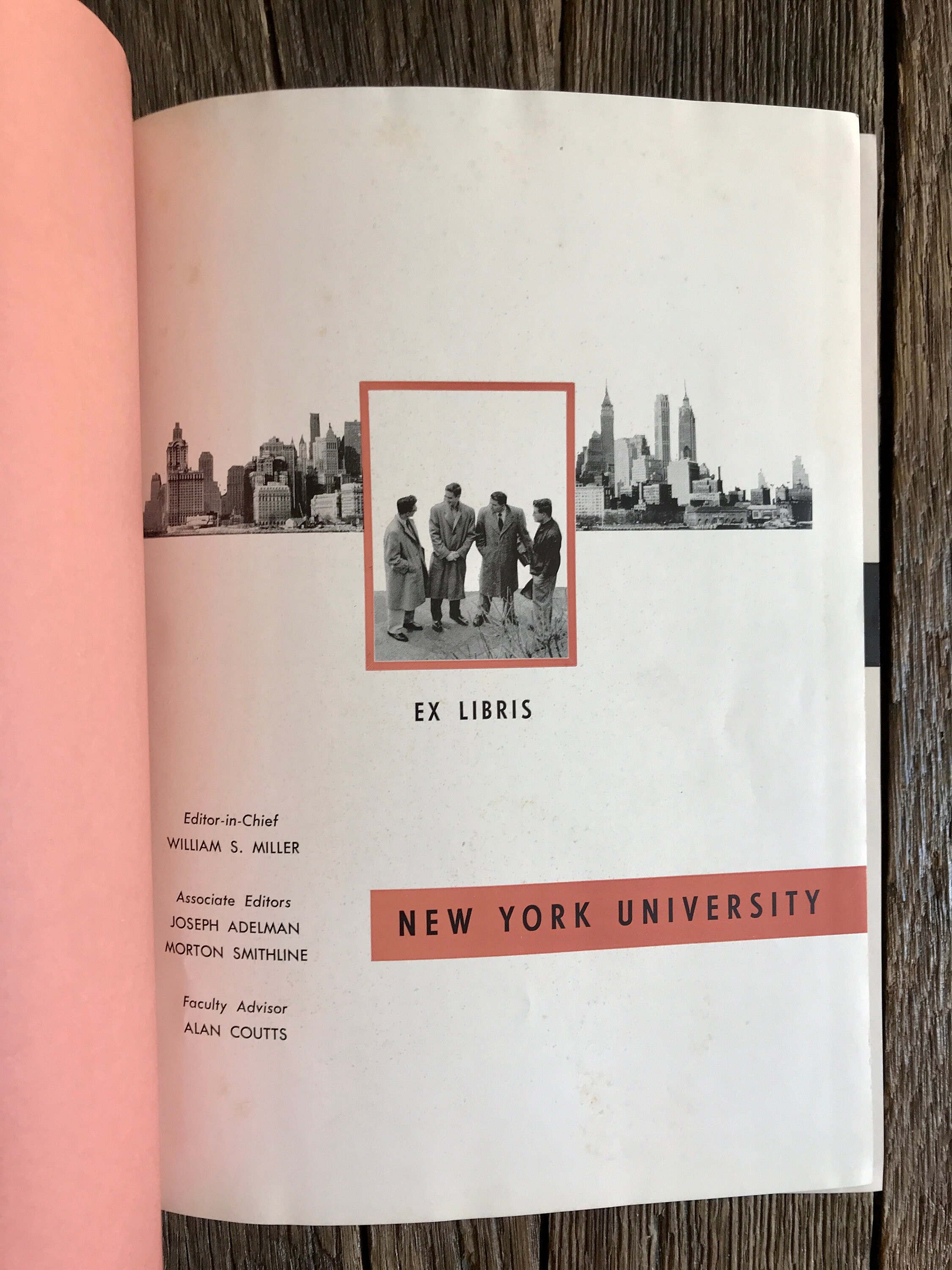 1953 New York University Yearbook Vintage Violet New York Etsy Australia