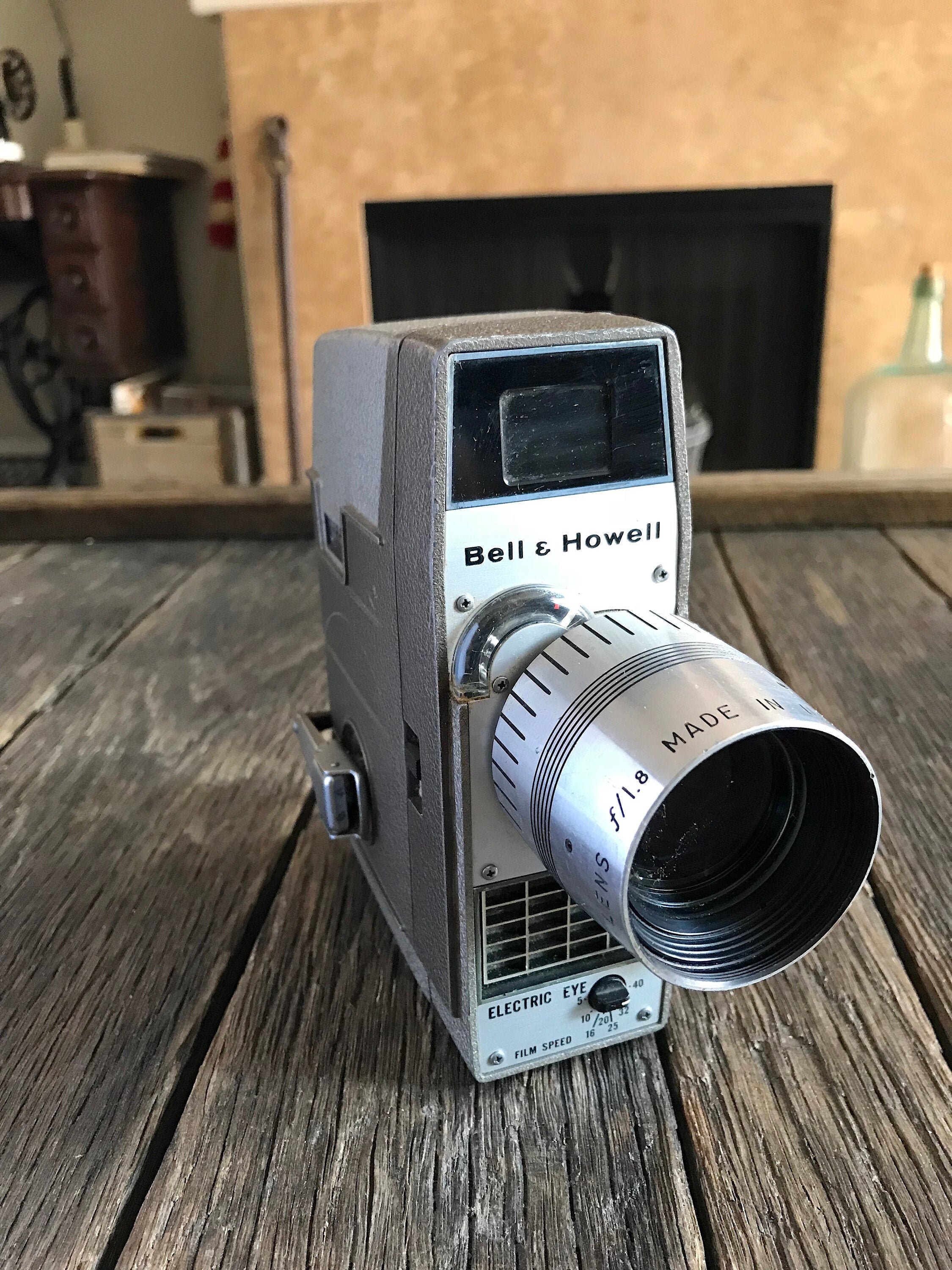Vintage Movie Camera Vintage Bell And Howell Handheld Movie Etsy