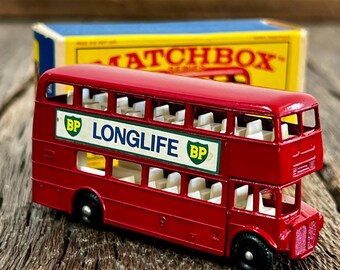 Vintage Matchbox No 5 London Bus W/ Original Box - BP Longlife - Etsy