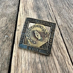 1965 Boy Scouts Of America Long Beach Scout-O-Rama Neckerchief Slide