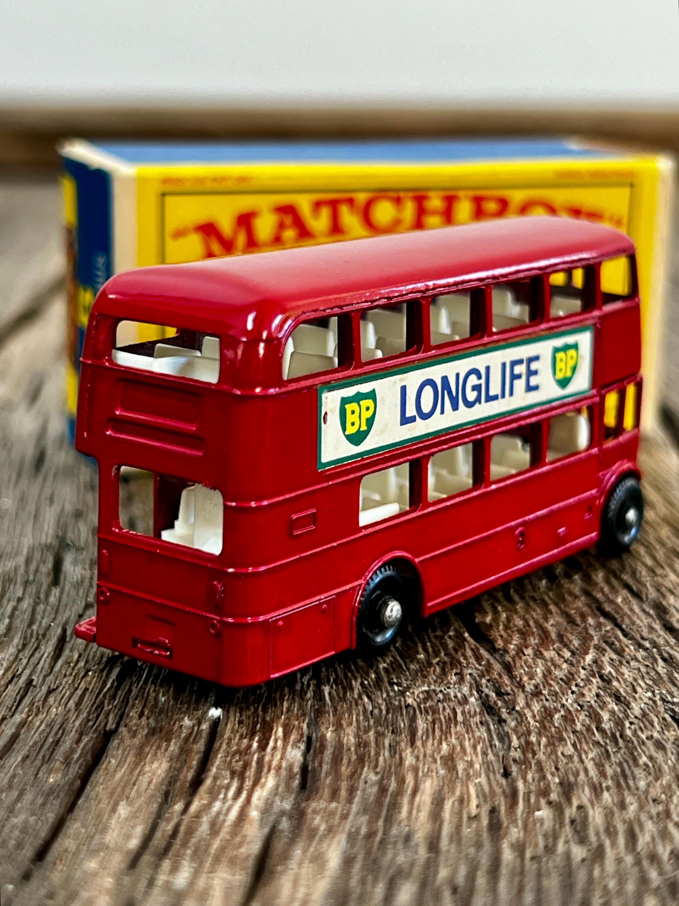 Vintage Matchbox No 5 London Bus W/ Original Box - BP Longlife - Etsy
