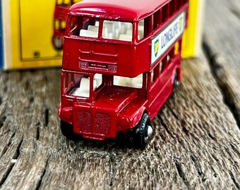 Vintage Matchbox No 5 London Bus W/ Original Box - BP Longlife - Etsy
