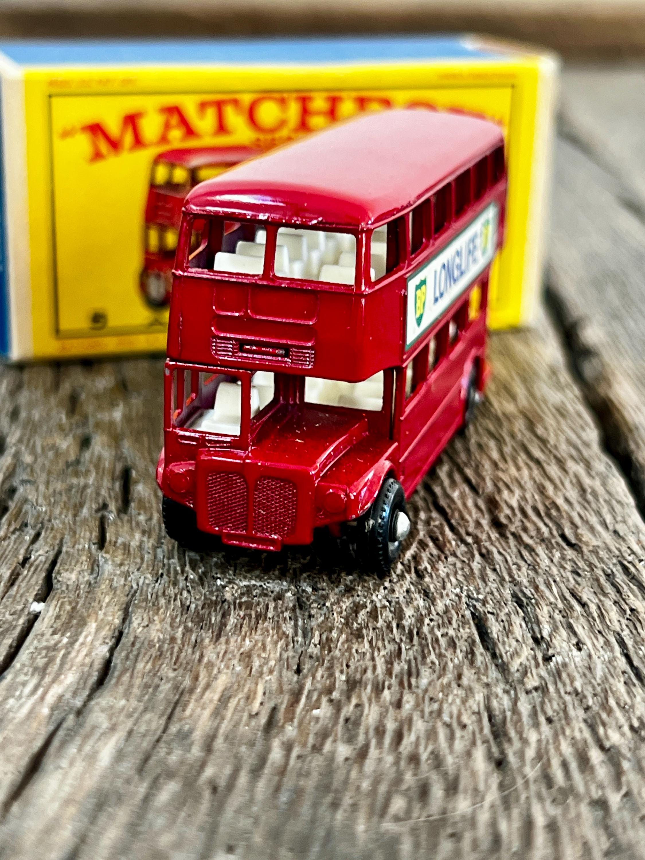 Vintage Matchbox No 5 London Bus W/ Original Box - BP Longlife - Etsy