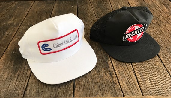 Vintage Trucker Hats - 2 Vintage Oil Company Hats