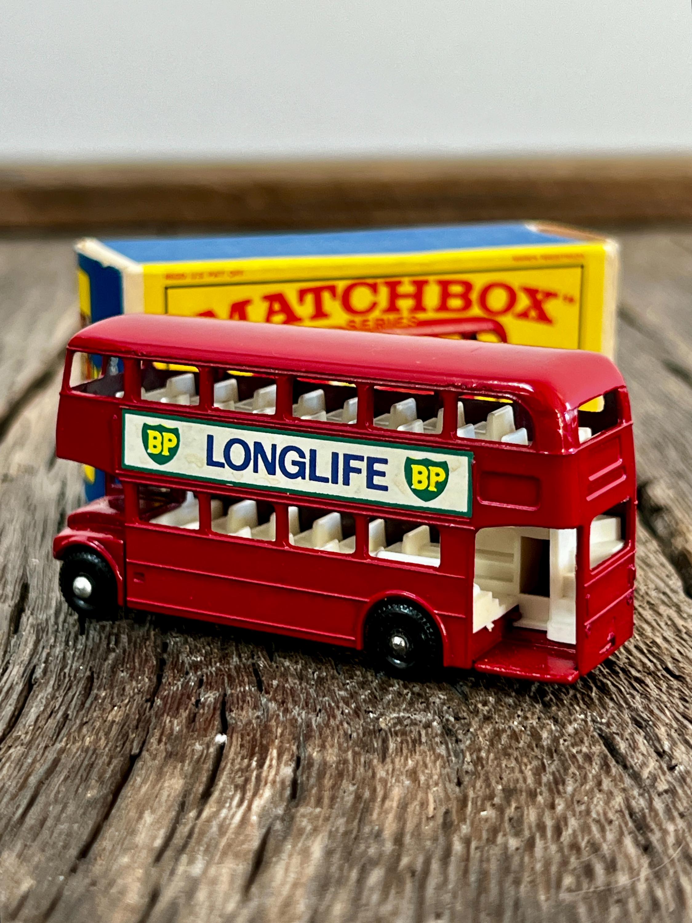 Vintage Matchbox No 5 London Bus W/ Original Box - BP Longlife - Etsy