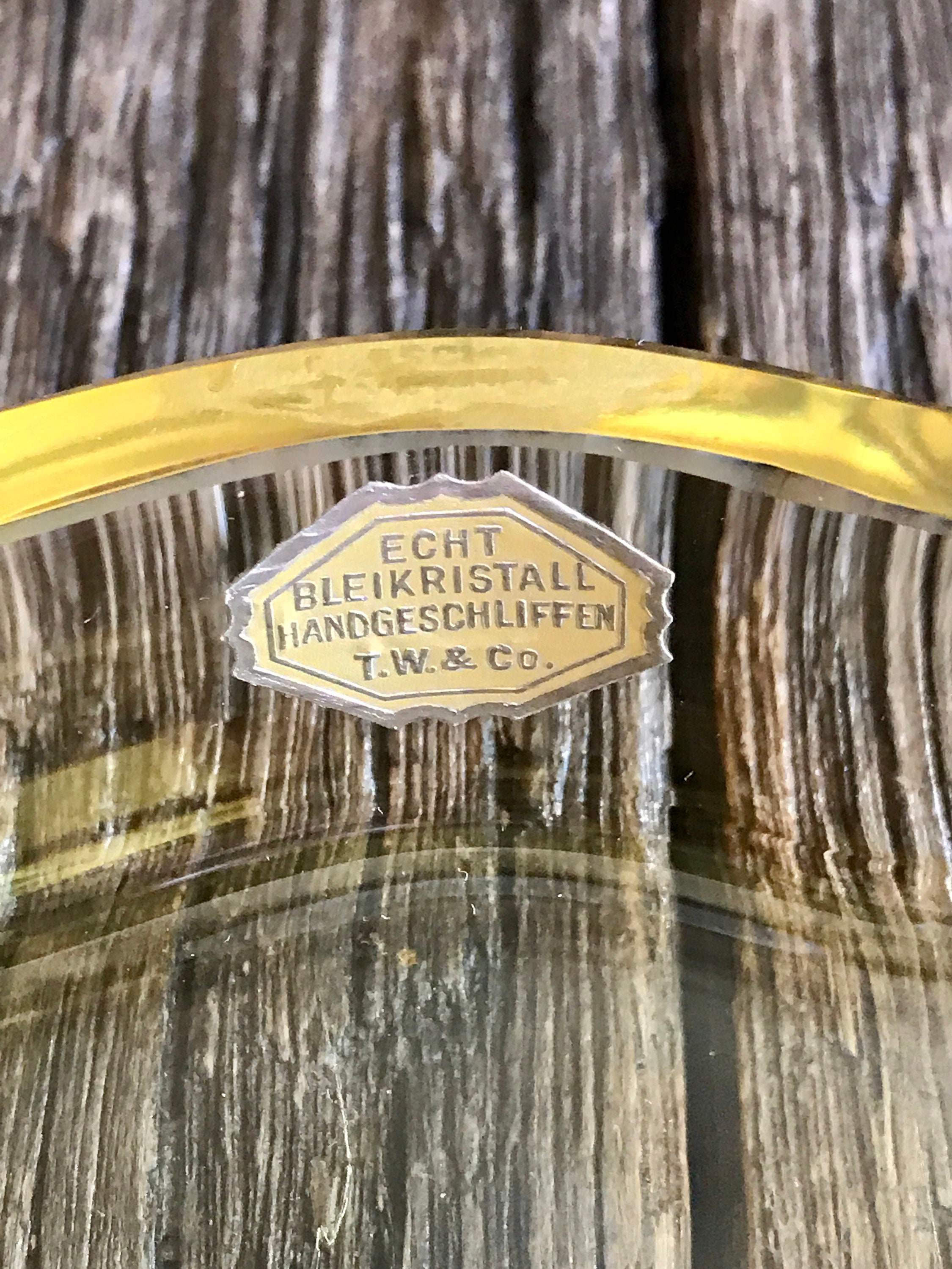 Yellow Crystal Glass Ashtrays 2 Vintage Crystal Ashtrays Etsy