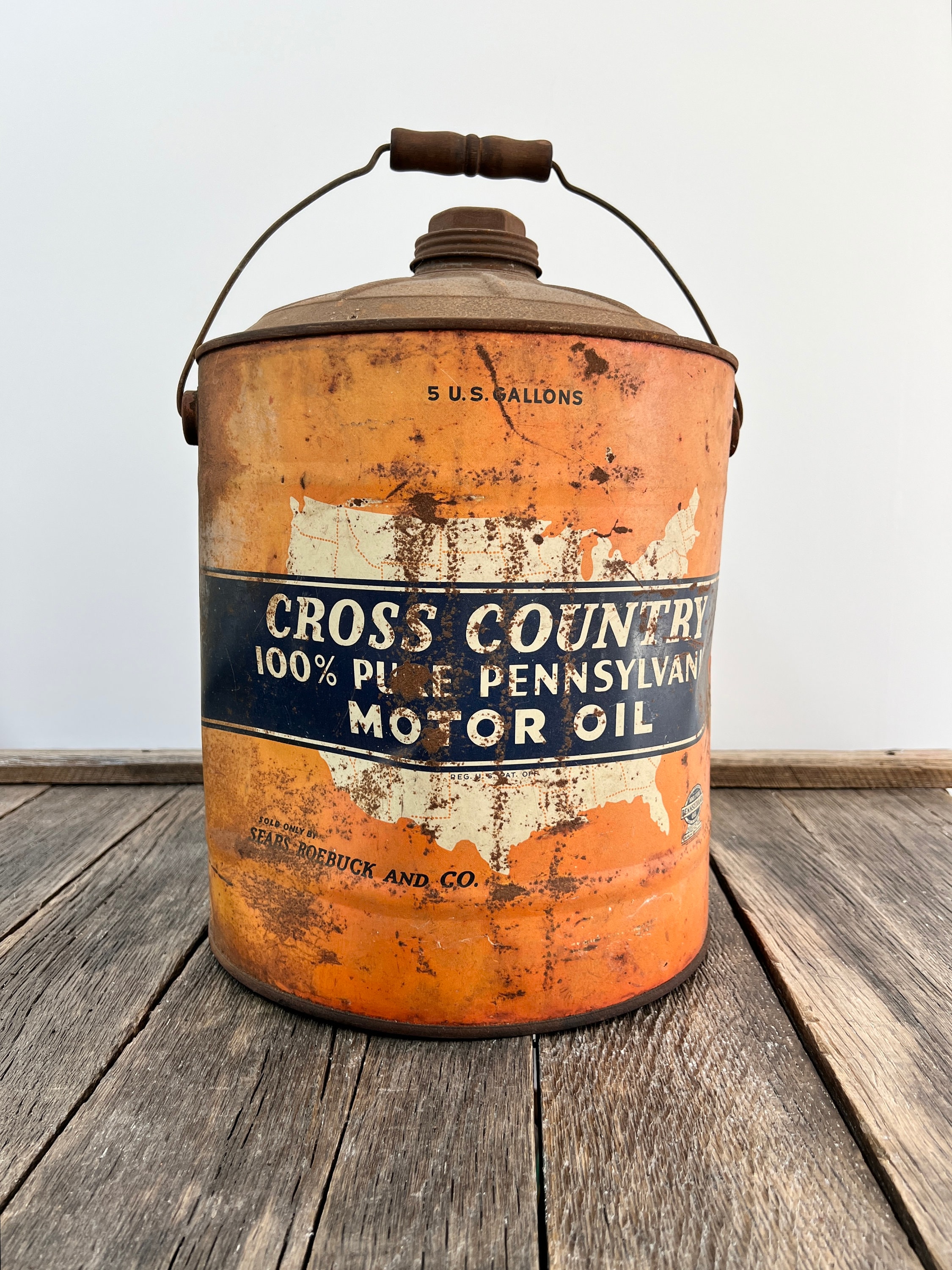 Sears Oil Cans - Etsy