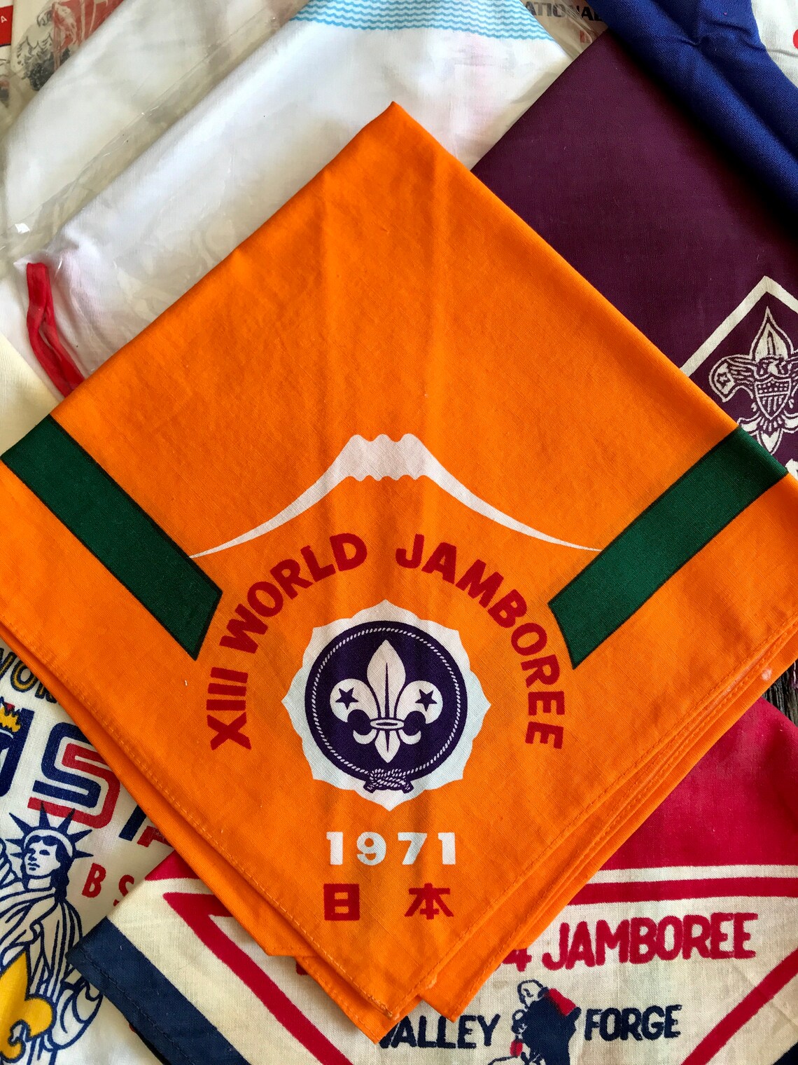 Over 20 Vintage Boy Scout Neckerchiefs 1960's Boy Scout Etsy