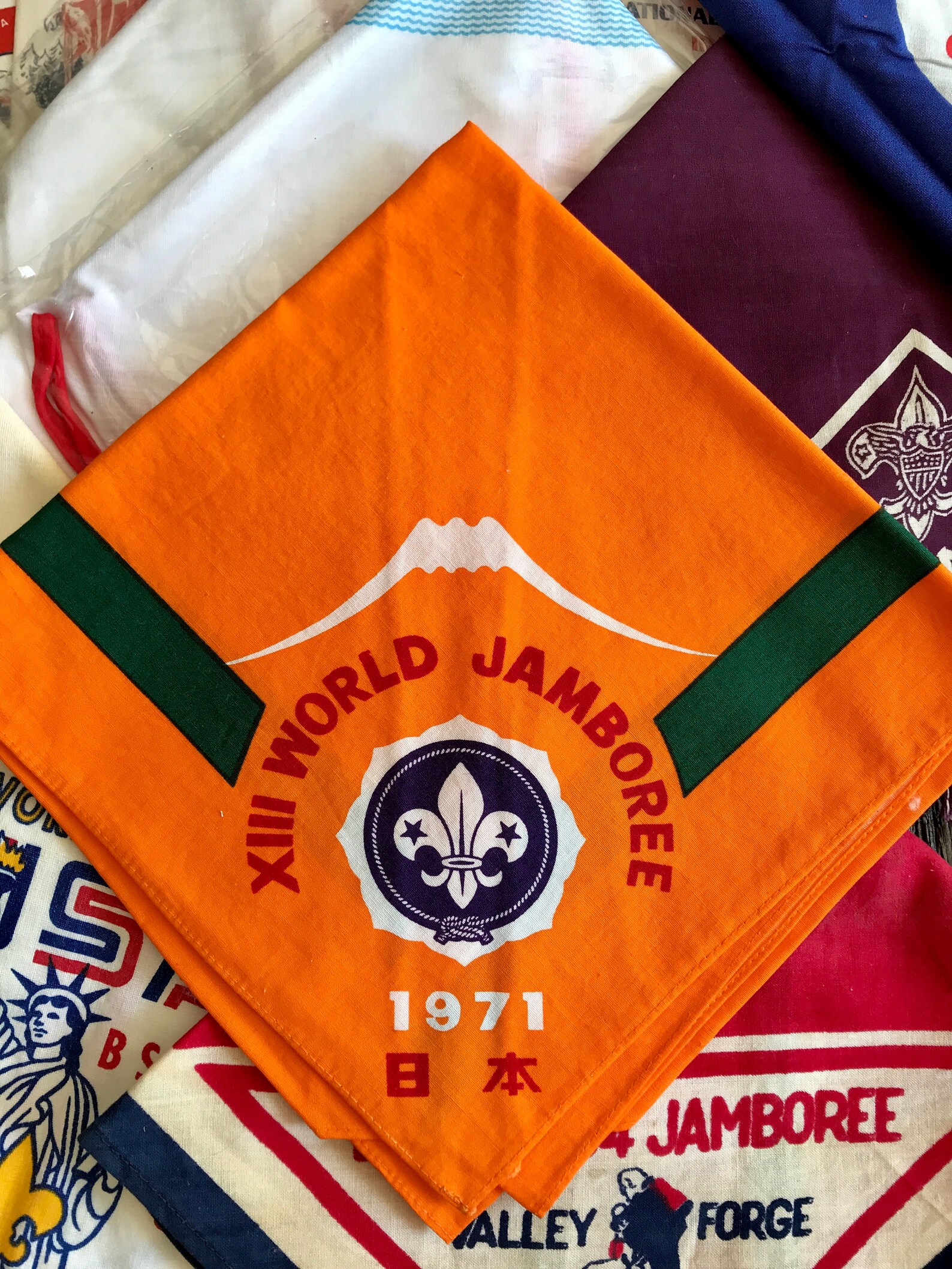 Over 20 Vintage Boy Scout Neckerchiefs 1960's Boy Scout Etsy