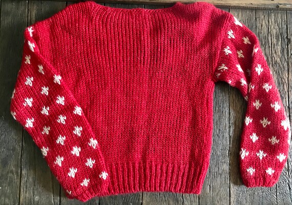 Vintage Christmas Sweater - Vintage Ugly Christma… - image 7