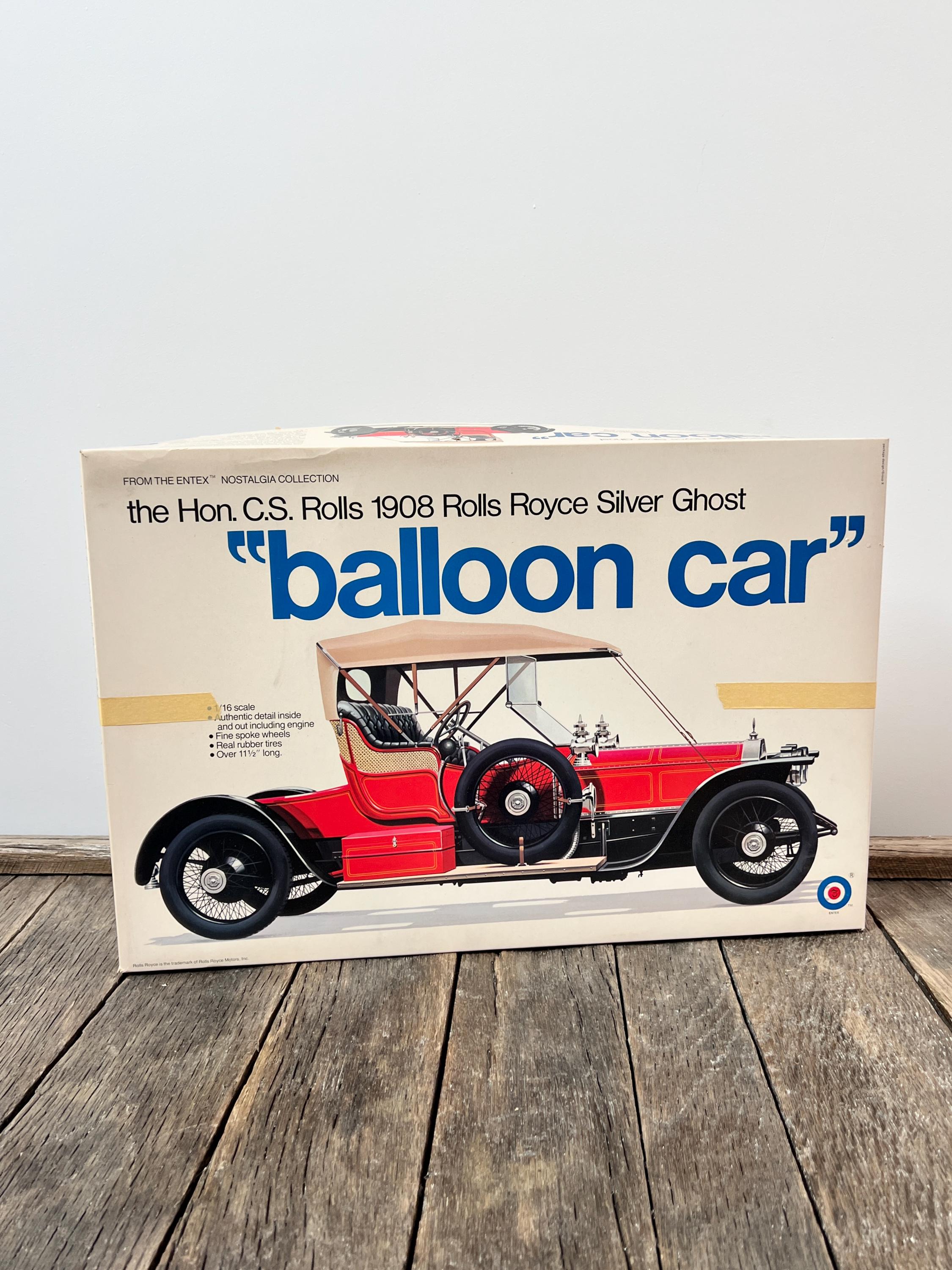 Unbuilt 1908 Rolls Royce Silver Ghost Model Kit No 9001 Sealed