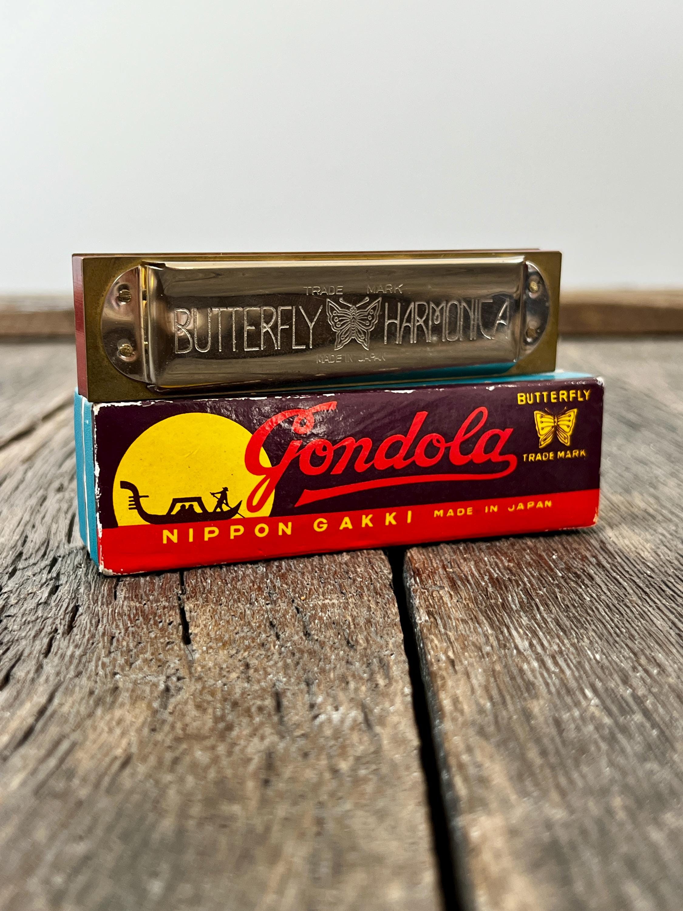 Antique Harmonica Box - Etsy