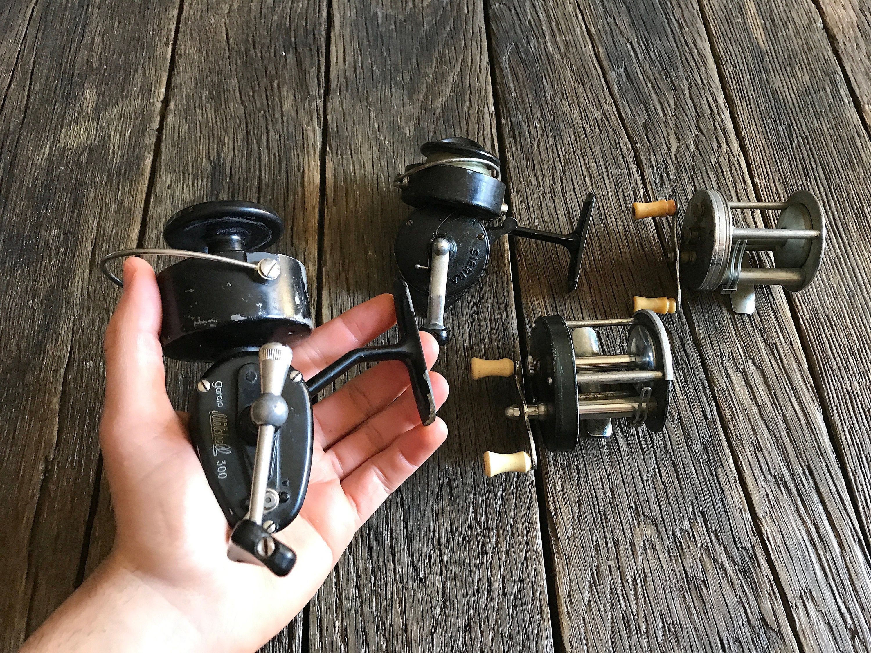Vintage Fishing Reels Lot of 4 Vintage Fishing Reels Compac, Pflueger Reel  Old Fishing Reels Vintage Fishing Reel Collection -  New Zealand