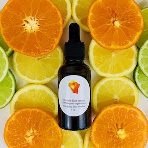Complete vitamin face serum: anti-aging, anti-wrinkle, food for skin, 100% organic. Vitamin c+e, hyaluronic + ferulic acid,pure aloe liquid