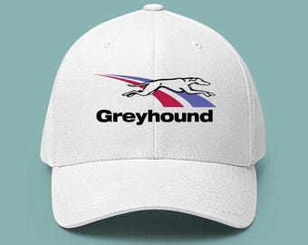 Greyhound Bus Logo Hat Cotton Baseball Cap Adjustable