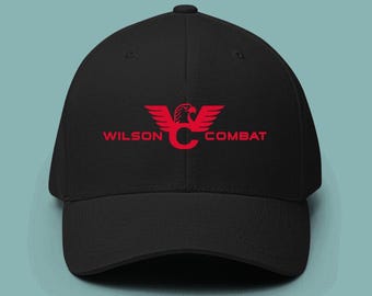 Wilson Combat Firearm Cotton Baseball Cap – Adjustable Unisex Adult