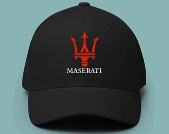 Maserati Racing Car Logo Hat Cotton Baseball Cap Adjustable