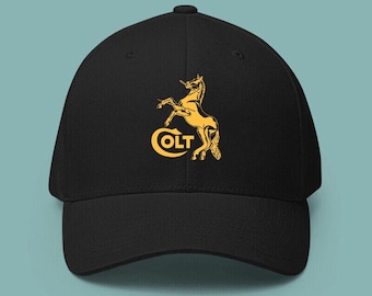 Colt Defense Guns Firearms Logo Hat Cotton Baseball Printed Cap Adjustable