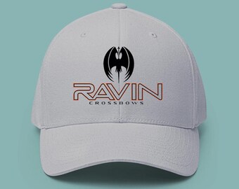Ravin Crossbow Archery Bow Logo Hat Cotton Baseball Printed Cap Adjustable
