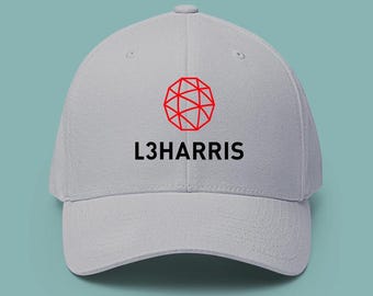 L3Harris Aircraft Logo Hat Cotton Baseball Cap Adjustable