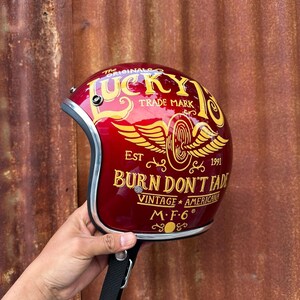 Slimhead 500TX Lucky 13 Display Helmet