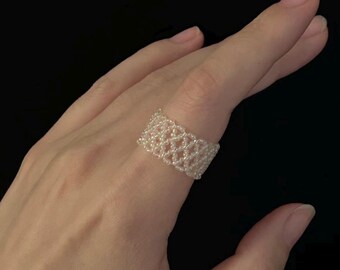 DIY-kit med pärlringar, smyckestillverkning för nybörjare