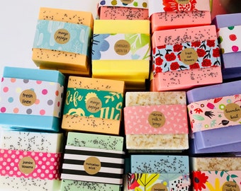 Handmade Colorful Bar Soaps: free shipping, free shipping soap, soap with free shipping