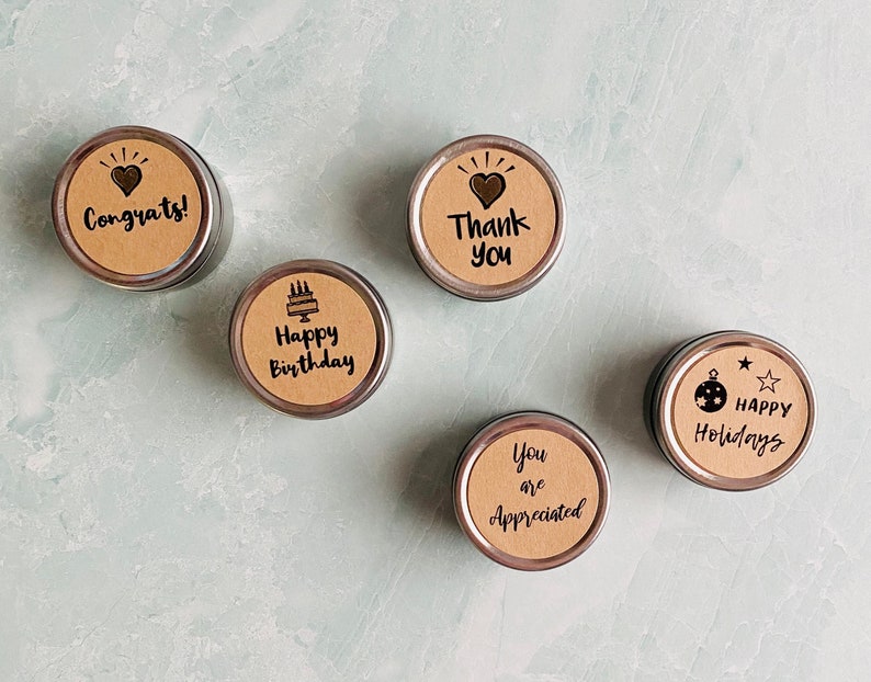 Candle Tin Favors Mini Candles Bulk for Wedding Favors Baby Etsy