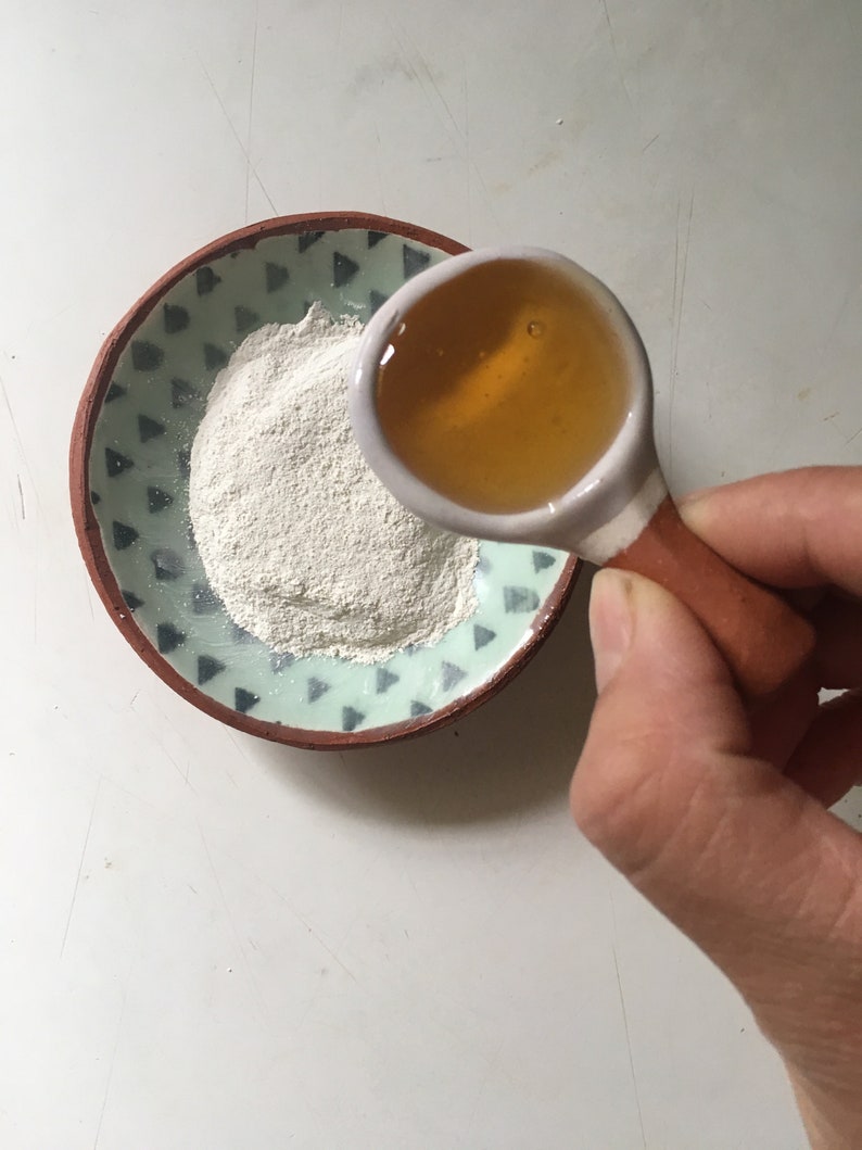 Face Mask Gift Set Natural Clay Face Mask with Mask Spatula Etsy