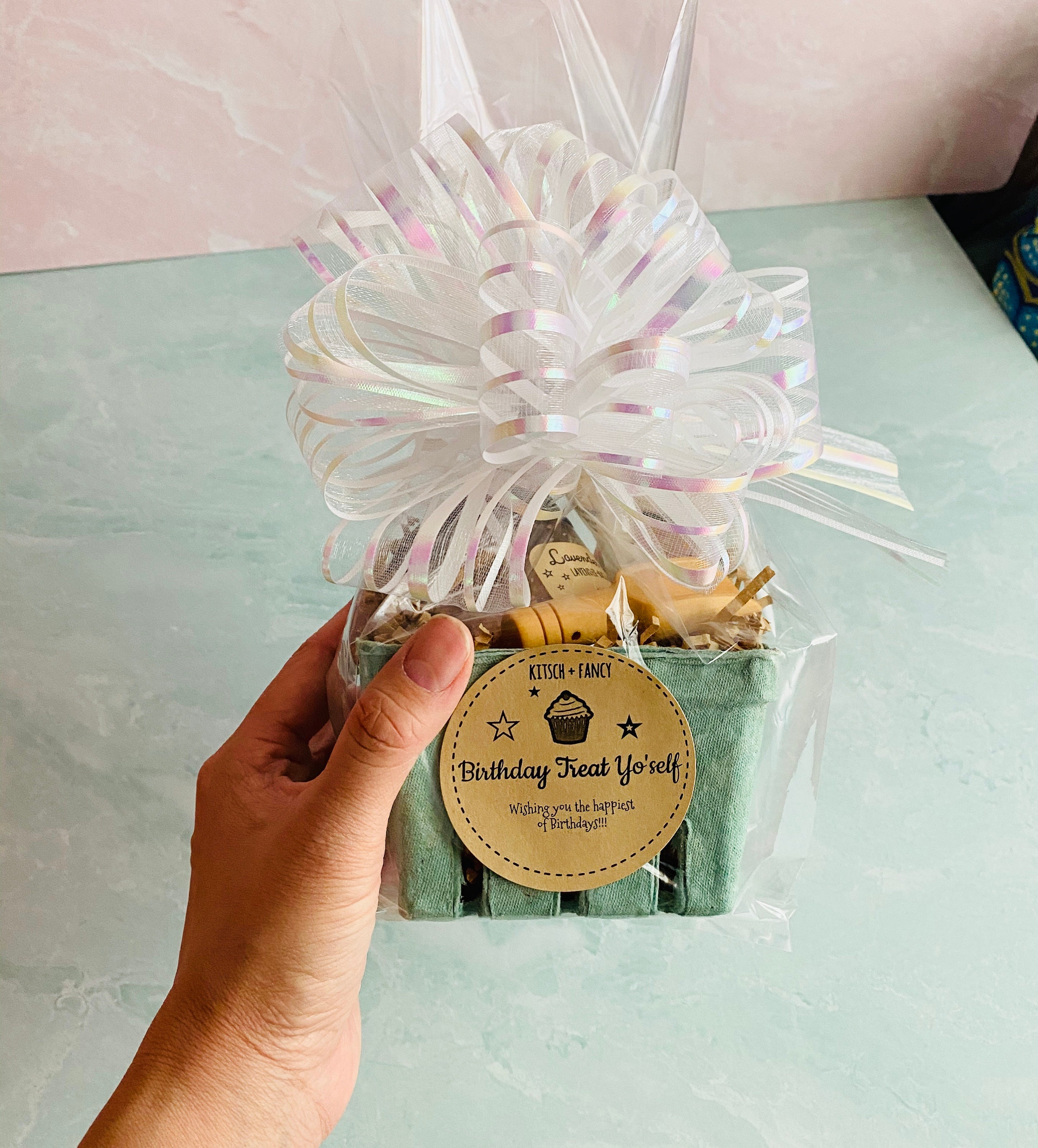 Happy Birthday Gift Basket for Her Best Friend Gift Unique Etsy