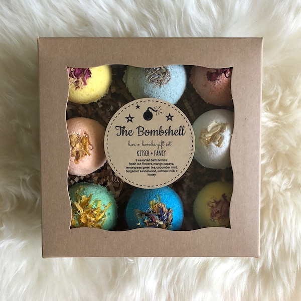 Bath Bombs Gift Set - 60+ Gift Ideas for 2023