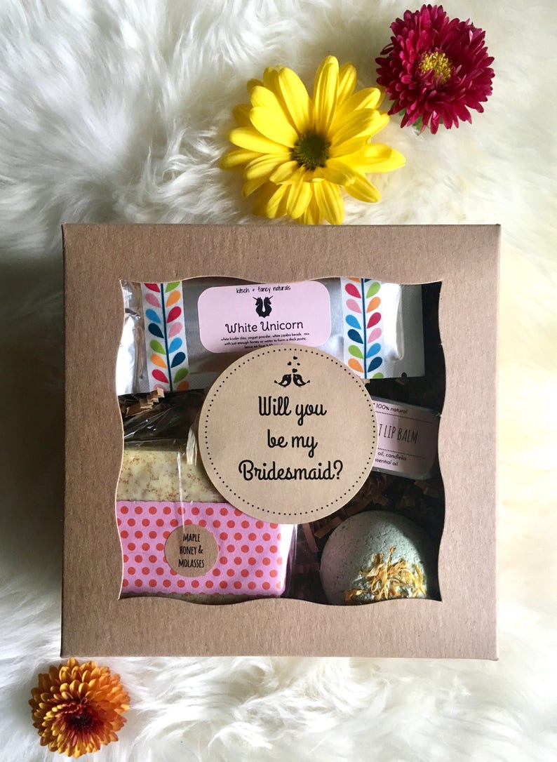 7 BRIDESMAID GIFT BOXES Gifts for Bridesmaids Thank You Gift Etsy