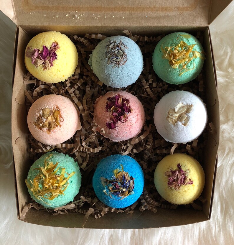 FREE SHIPPING Bath Bombs Gift bath bomb gift set bath bomb Etsy